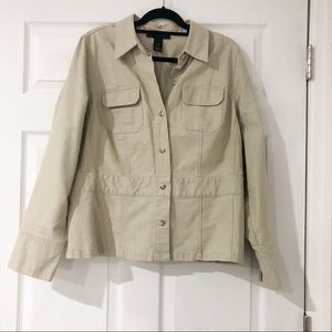 VENEZIA khaki utility jacket